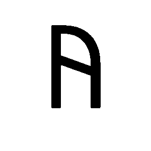Old Italic Etruscan Alphabet
