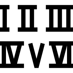 Roman Numeral Symbols